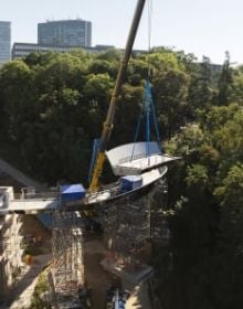 Book cover of Passerelle des Arts, Luxembourg. Published by Park Books.