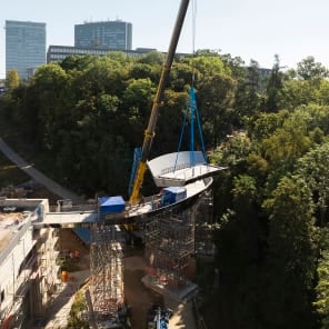 Book cover of Passerelle des Arts, Luxembourg. Published by Park Books.