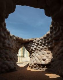 Book cover of he Beauty of Impermanence: An Architecture of Adaptability from the Sharjah Architecture Triennial. Published by Park Books.