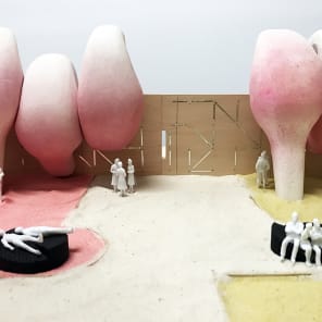 Book cover of Blanking: An Annotated Archive of Projects and Thoughts on Architecture by Schaum/Shieh. Published by Park Books.