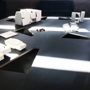 Book cover of Blanking: An Annotated Archive of Projects and Thoughts on Architecture by Schaum/Shieh. Published by Park Books.