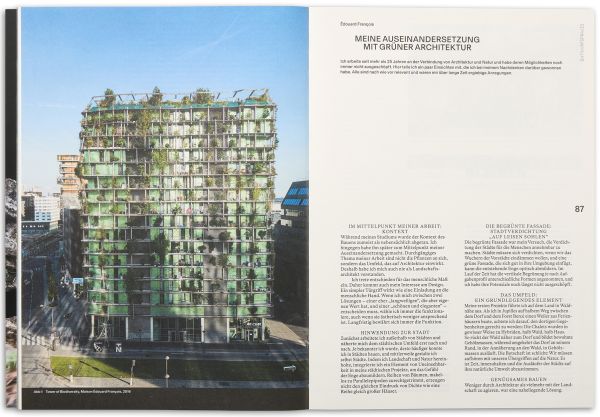 Book cover of Trees, Time, Architecture: Design in Constant Transformation. Published by Park Books.