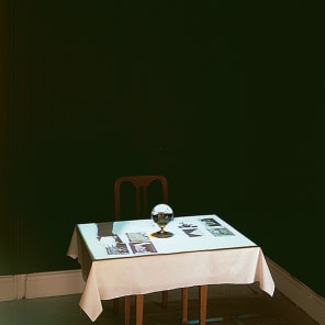 Black cover with Silvie et Chérif Defraoui Archives du Futur in bright green font with green QR code in centre