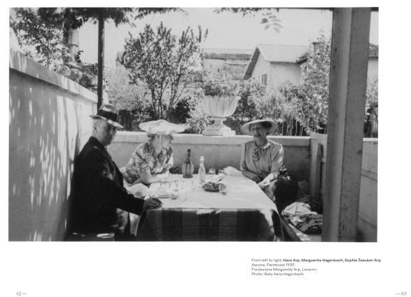 Sophie Taeuber-Arp’s Letters to Annie and Oskar Müller-Widmann in white font on blue and orange cover