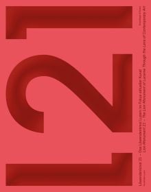 Book cover of Lion Monument 21 - The Lion Monument of Lucerne Through the Lens of Contemporary Art. Published by Scheidegger & Spiess.