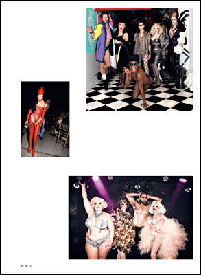 Book cover of Swiss Grand Award for Design 2022: Susanne Bartsch, Verena Huber, Beat Streuli, with a photo montage of fashion models, street scenes, and interior spaces. Published Scheidegger & Spiess.