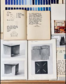 Book cover of Swiss Grand Award for Design 2022: Susanne Bartsch, Verena Huber, Beat Streuli, with a photo montage of fashion models, street scenes, and interior spaces. Published Scheidegger & Spiess.