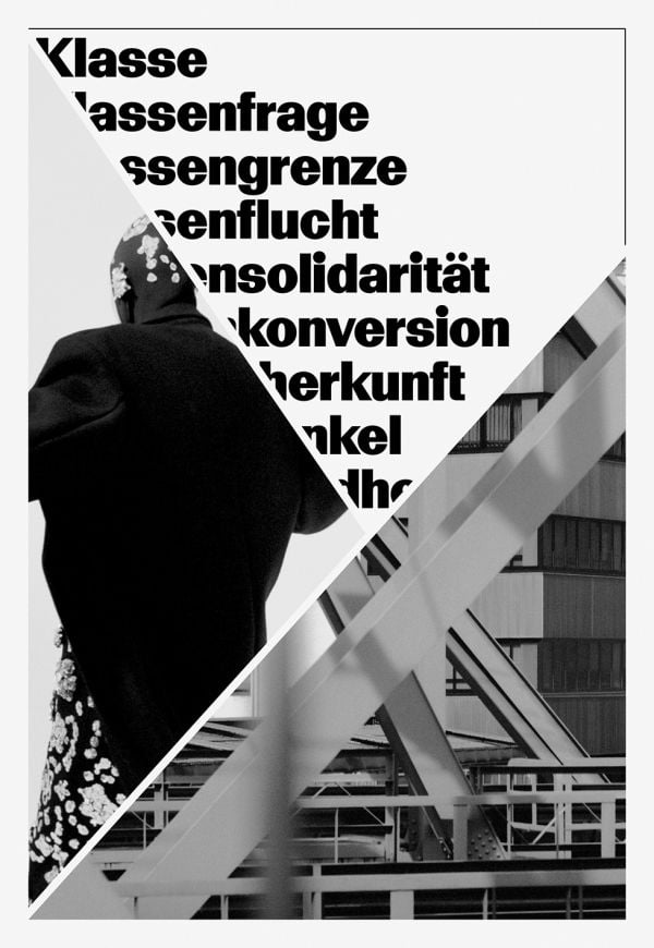 Book cover of Schweizer Grand Award for Design 2024: Paola De Martin, Lucie Meier, Luciano Rigolini, with a figure in long dress and headscarf. Published by Scheidegger & Spiess.