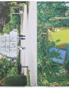 Book cover of Renée Levi: Everyone Draws a line. Published by Scheidegger & Spiess.