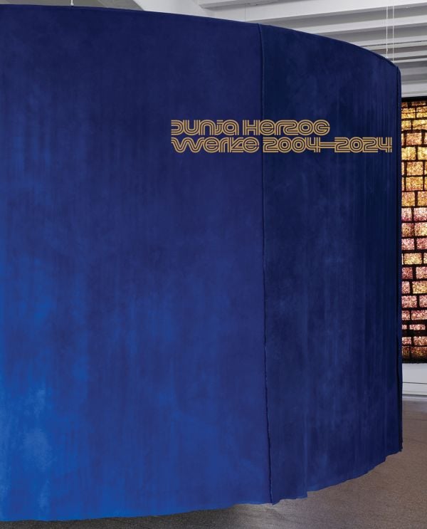 Book cover of Dunja Herzog Works 2004–2024. Published by Scheidegger & Spiess.