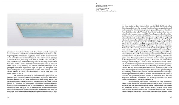 Book cover of Markus Raetz – Zeemansblik: Landmarks of Swiss Art. Published by Scheidegger & Spiess.