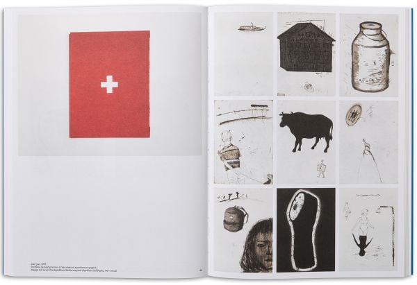 Book cover of Françoise Pétrovitch: De l’Absence, with a figure holding a mobile phone. Published by Scheidegger & Spiess.