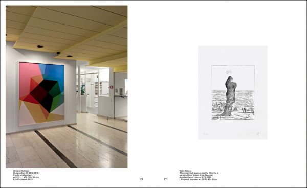 Book cover of The Ricola Collection: The Ricola Collection Present and Past, featuring an office space with marble staircase. Published by Scheidegger & Spiess.