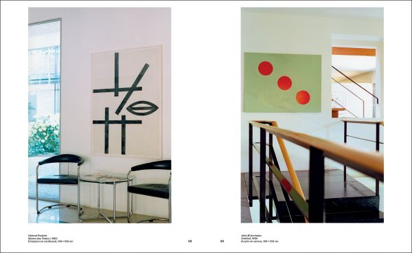 Book cover of The Ricola Collection: The Ricola Collection Present and Past, featuring an office space with marble staircase. Published by Scheidegger & Spiess.