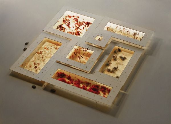 Box set of five volumes of Peter Zumthor 1985–2013: Buildings and Projects. Published by Scheidegger & Spiess.