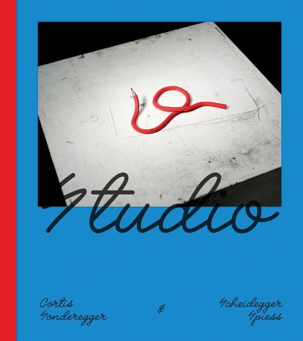 Book cover of Studio: Blending Model With Reality. Published by Scheidegger & Spiess.