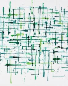 Book cover of Thilo Heinzmann; featuring an abstract painting. Published by Scheidegger & Spiess.