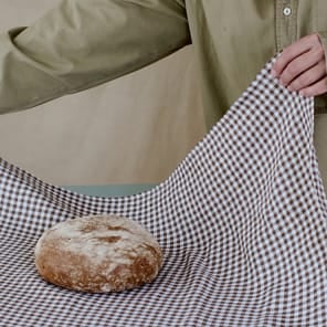 Book cover of The Tea Towel: Perspectives on an Everyday Item. Published by Scheidegger & Spiess.