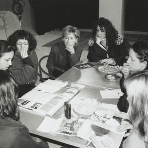 Book cover of Loving Shedhalle – Resonance: 40 Years of Shedhalle Zurich. Published by Scheidegger & Spiess.