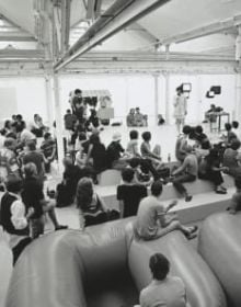 Book cover of Loving Shedhalle – Resonance: 40 Years of Shedhalle Zurich. Published by Scheidegger & Spiess.