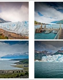 Book cover of Curves: Patagonia, with a straight road heading towards snowy mountain landscape. Published by Delius Klasing Verlag GmbH.