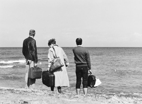 Book cover of The Presence of Something Past: Ulrich Wüst Photographs, with a residential street. Published by Kerber.