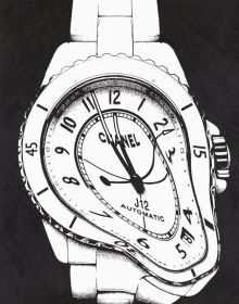 Black cover with wavy lines across middle in white pencil and Tony Franz 2006 - 2020 in white font above