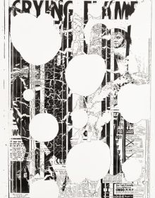 Black cover with wavy lines across middle in white pencil and Tony Franz 2006 - 2020 in white font above