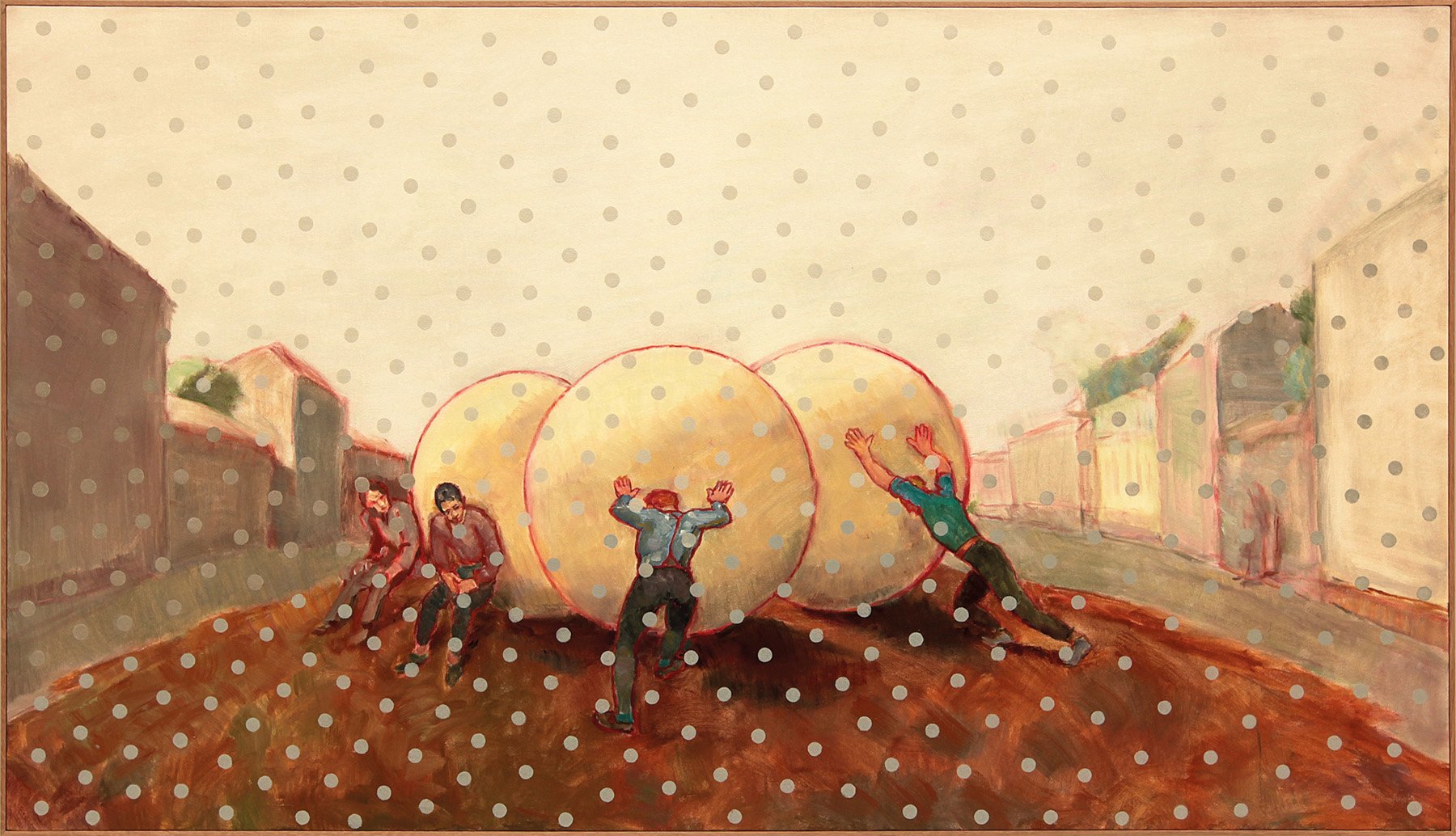 Book cover of Ilya Kabakov: Paintings 2013?–?2021 Catalogue Raisonné. Published by Kerber.