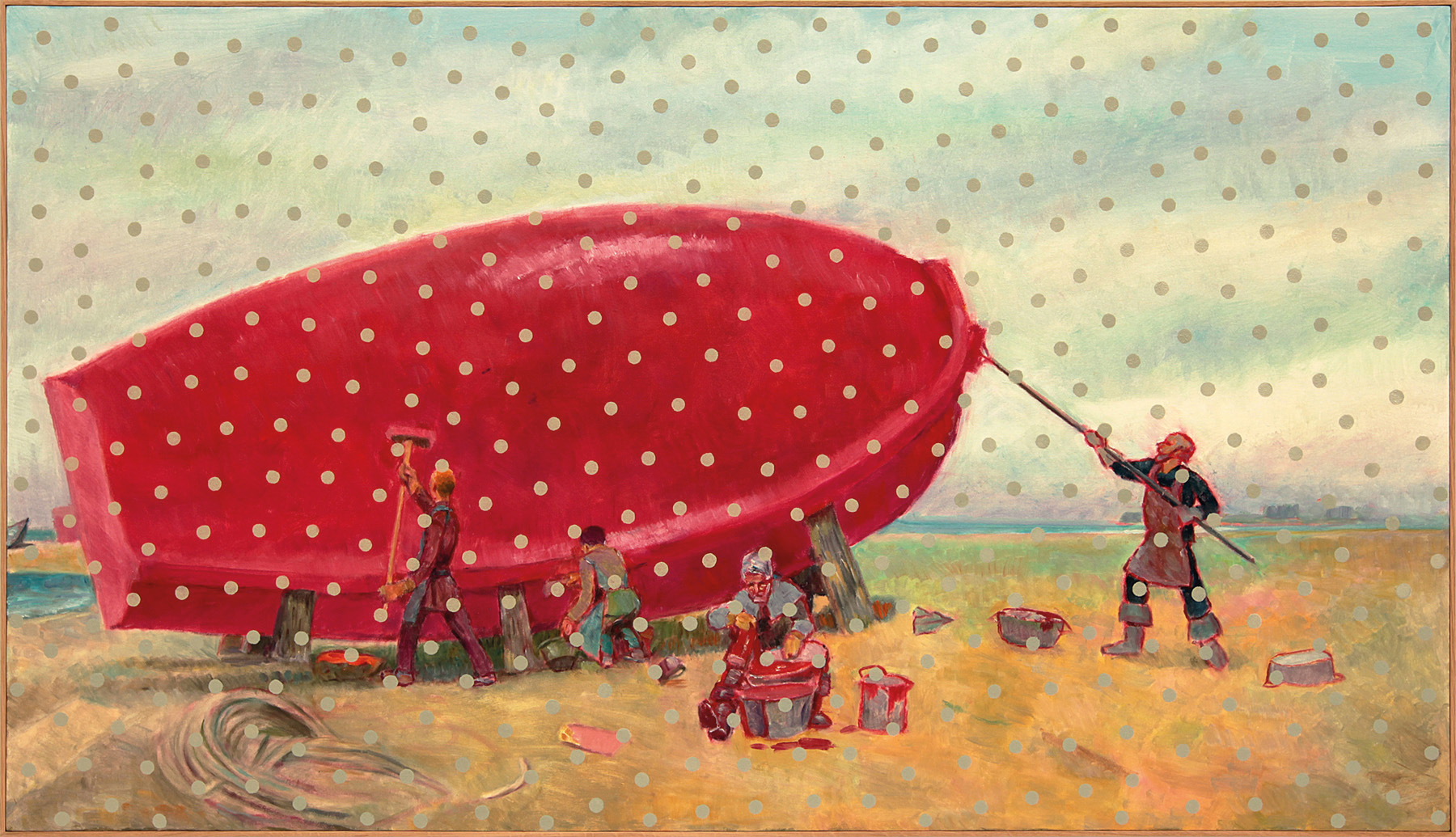 Book cover of Ilya Kabakov: Paintings 2013?–?2021 Catalogue Raisonné. Published by Kerber.