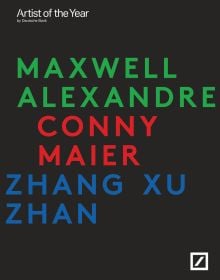 MAXWELL ALEXANDRE CONNY MAIER ZHANG XU ZHAN in green, red and blue font on black cover, by Kerber.