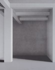Book cover of Ben Willikens, with a metal framed single bed. Published by Kerber.