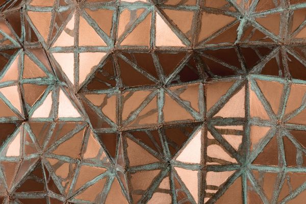 Book cover of Ruth Maria Obrist: the poetry of logic, with the corner of a white walled room. Published by Kerber.