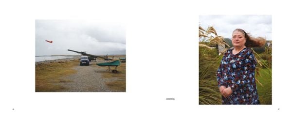 Book cover of John Kippin and Nicola Neate: IN this DAY and AGE - The Outer Hebrides, with the vast landscape of the Outer Hebrides, with rocks emerging from water. Published by Kerber.