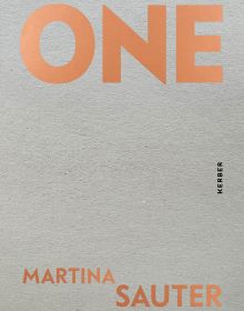 Grey cover of 'Martina Sauter, ONE TWO', by Kerber.