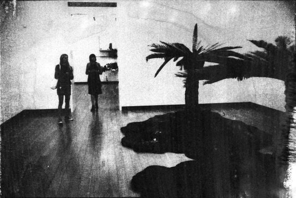 Dark, grainy seascape, on landscape cover of 'Marcel van Eeden, 1898', by Kerber.