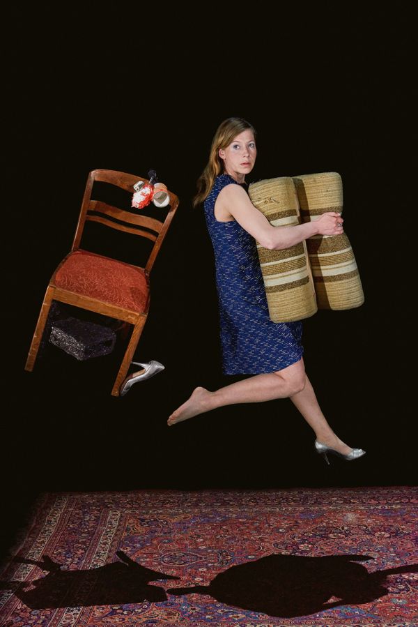 White font on black cover of 'Christian Jankowski, John Bock, Olaf Nicolai, Katharina Sieverding, Monica Bonvicini, Schaubühne Poster Campaigns 2018 to 2022', by Kerber.