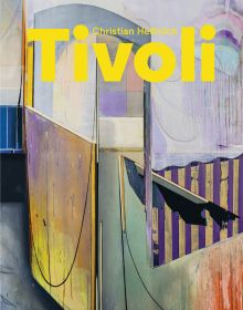 Book cover of Christian Hellmich: Tivoli, featuring an abstract painting of architectural structure. Published by Kerber.