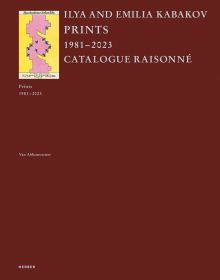 Book cover of Ilya and Emilia Kabakov: Prints 1981–2023. Catalogue Raisonné. Published by Kerber.
