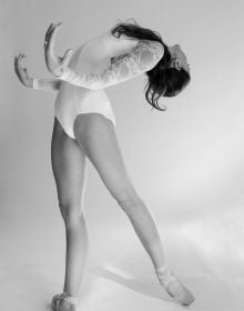 Book cover of Nuances: Alwin Maigler, with a topless ballerina spinning around with floaty skirt. Published by Kerber.