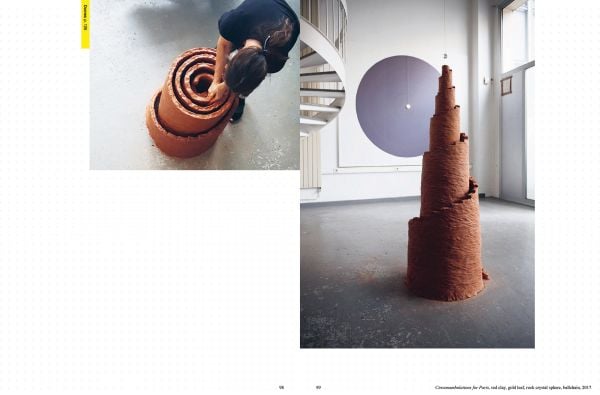 Book cover of Arijana Kajfes: Circumambulations. Published by Kerber.