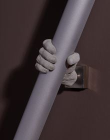 Book cover of Behind Closed Doors: 55 Artworks from the Stahlberg Collection. Published by Kerber.