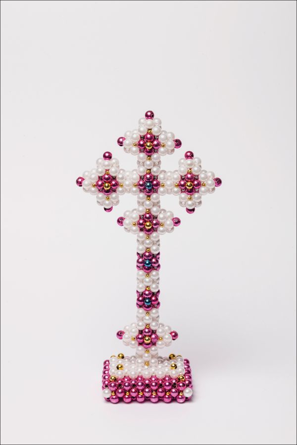 Book cover of Plastic Jesus: Xenia Nikolskaya, featuring a religious figure. Published by Kerber.