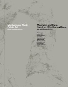 Book cover of Monheim am Rhein: Public Art. Published by Kerber.