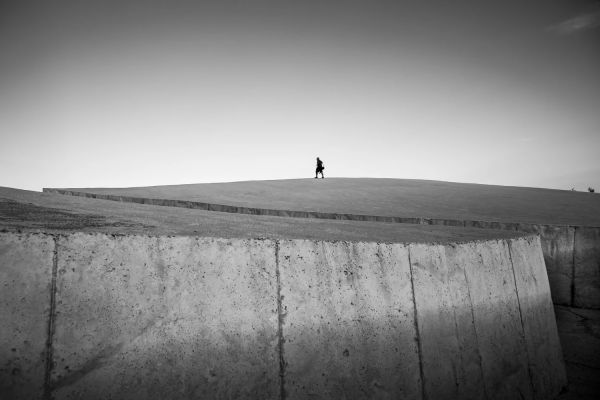 Book cover of What I See: Wolfgang Strassl; featuring concrete steps. Published by Kerber.