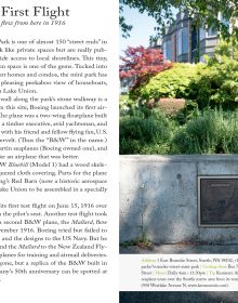 111 PLACES IN SEATTLE THAT YOU MUST NOT MISS in white font on green cover with white raindrops, yellow umbrella near centre.