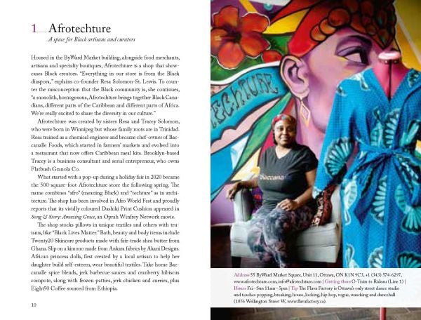 Book cover of 111 Places in Ottawa That You Must Not Miss, with a line of colorful tulips. Published by Emons Verlag.