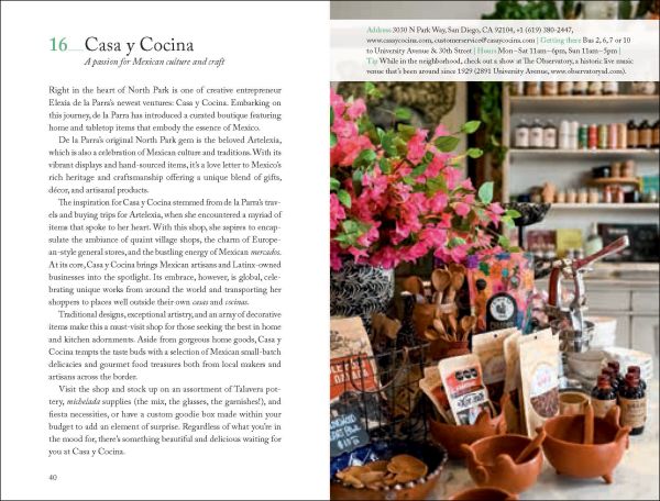 Book cover of 111 Places in San Diego That You Must Not Miss, featuring four colourful surfboard. Published by Emons Verlag.