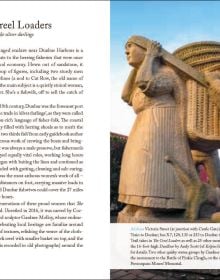 Book cover of 111 Places in the Lothians and Falkirk That You Shouldn't Miss, with head of a unicorn. Published by Emons Verlag.