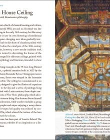 Book cover of 111 Places in the Lothians and Falkirk That You Shouldn't Miss, with head of a unicorn. Published by Emons Verlag.